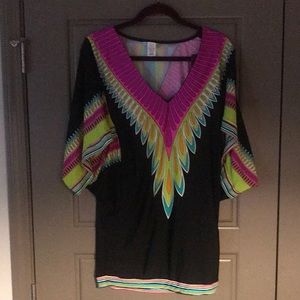 ECU Trina Turk coverup! Beautiful colors !